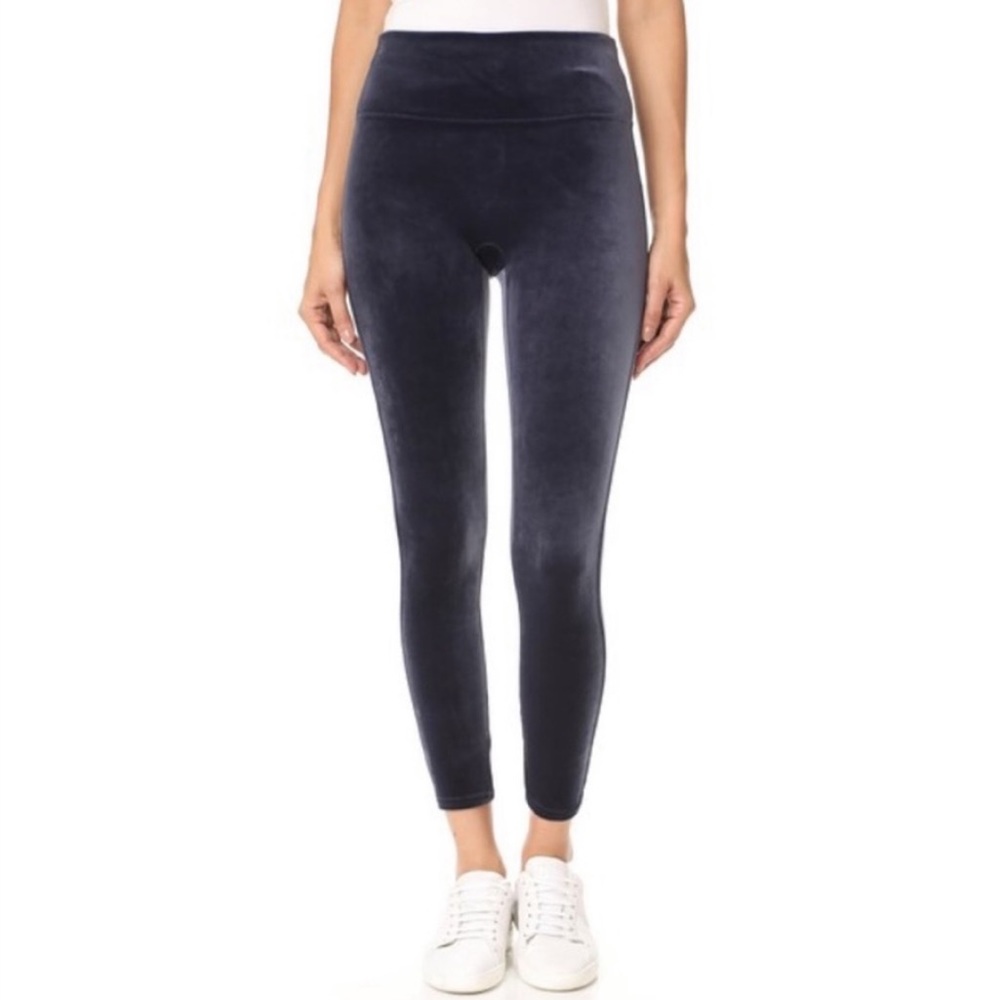 Spanx Velvet Leggings In color Moon Shadow